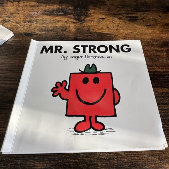 Mr.Men| Vintage Lot of 4 Mr Men Books by Roger Hargreaves Children’s Mini Books - Picture 4 of 5